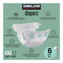Kirkland Signature Diapers, Size 6 (132 Count)