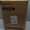 SereneLife Bucket Towel Warmers, White Large Towel Warmer for Spa and Bathroom, Luxury Towel Heater Gifts for Him & Her, Auto Shut-Off, Fits 2 large, Blankets, Bathrobes, PJ's, 13.25" x 13.25" x 18.5"