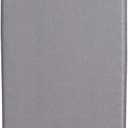 Jakeefud Deluxe Ironing Board with Heat Resistant Cover and Thicken Felt Pad, Heavy Sturdy Legs,Full Size Hanger Iron Board,Foldable (L-Grey)