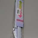 2 Pack Tension Rods for Windows 28 to 48 inch, Adjustable Curtain Rods No Drilling Spring Rods Extendable Pressure DIY Tension Rod for Window Closet Kitchen, White