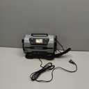 AstroAI Tire Inflator Portable Air Compressor Pump 150PSI 12V DC/110V AC with Dual Metal Motors&LED Light, Automotive Car Accessories&Two Modes for Car, Bicycle Tires and Air Mattresses, Gray