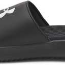 Under Armour Ignite Pro 8 Fixed Band Slides, 10 (Black)