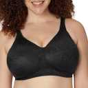Playtex 18 Hour 42DDD Ultimate Lift Support Wirefree Bra 4745 Black 42 95 DDD