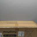 Maydolly Changing TablePortable Diaper Changing Station, Foldable Baby Changing Table,Compact Nursery Diaper Changing Table for BabyAdjustable HeightMobile on Wheels (Beige)