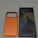 TORRAS Magnetic Slim-Fit for iPhone 17 PRO MAX Case, Ultra-Thin 17 ProMax Phone Case Compatible with MagSafe, Light Anti-Scratch Matte Hard PC Bayer 6.9 inch OriginFit, Glossy Orange