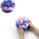 Sensory Fidget Ball for Anxiety Relief and Alzheimer's Dementia - Squeezeable Fidget Ball for Alzheimer's Dementia, Autism, ADHD, Bouncy Ball for Skin Pickers and Special Needs (Blueberry)