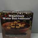 Woodstock Wind Chimes, Woodstock Water Bell Fountain Kit (16”) with Pump and Copper Bowl for Indoor Home Garden Decor Christmas/Hanukkah Gifts (WWBF2)