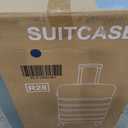 Sweetcrispy 29IN Carry on Luggage, Expandable Hard Shell ABS Suitcase with 360 Swivel Wheels, TSA Lock, Lightweight, Navy Blue