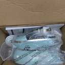 PIOMATIC Travel Iron Mini with Steam for Clothes with Dual Voltage, Portable Mini Ironing Machine with Non-Stick Soleplate, Small Iron for Sewing, Quilting and Handcraft