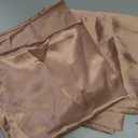 Bedsure Satin Pillowcase 2 Pack Similar to Silk Pillow Cases Standard Size, Pillow Case for Sleeping Women with Envelope Closure, Gifts for Women Men, Silver Grey, 20x26 Inches, 2pcs