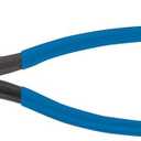 Klein Tools D2000-7CST Diagonal Cutters, Slim Head Linesman Pliers is Spring Loaded, Heavy-Duty Ironworker Pliers Cut ACSR, Screws, and More