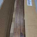 BAYKA 23-in Floating Wall Shelves, Rustic Wood Wall Shelves for Bedroom, Bathroom, Kitchen & Living Room, Display Shelf for Books, Plants & Decor (Rustic Brown)