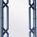 Mirror, Bamboo-Look Frame, Full Length, Blue, 24" X 28"