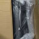 IKABEVEM for Ford F150 2009-2024 2025 2026 Seat Covers - F250 F350 F450 2017-2025 2026 Seat Protectors with Waterproof Leather(Full Set,Black & Grey)