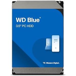Western Digital 4TB WD Blue PC Internal Hard Drive HDD - 5400 RPM, SATA 6 Gb/s, 128 MB Cache, 3.5" - WD40EZZX