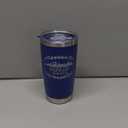 Football Fan 20 Oz Insulated Travel Coffee Cup Mug Tumbler with Lid Dallas Themed Merch Shop Men Women Sport Stuff Gear Apparel Cowboys Team Decor Accessories Husband Boyfriend Dad Cool Birthday Gifts