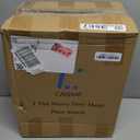 CASIMR 2Pack Plant Stand, 2 Tier 19.2 inch Tall Metal Potted Holder Rack,Indoor Outdoor Multiple Flower Pot Shelf Rustproof Iron Garden Container for Garden Patio Living Room Corner Balcony, Black