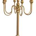 Gold Candelabra Centerpiece for Wedding Event Decor, 55'' Tall Floor Candle Holders, Metal 13 Arm Floor Candelabra Centerpiece Decorations for 5 Candlesticks Party Wedding Aisle Home Decor
