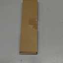 Malldii 9.5" Large Acrylic Straw Holder for Cabinet Door - Reusable Tumbler Straw Organizer Storage, Small Kitchen Accessories Container, Ultra Sticky Cupboard Door Mounted (Transparent)