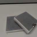 2 x evron Data Cable Organizer Box,Electronic Organizer Travel Case,SIM Card Pin,Phone Holder,for Office,Home,Desk Accessories, (Pink Mirror)