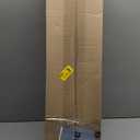 Jumbl Adjustable Wall Mounted 18 Inch Wide Hanging/Over the Door Dantry Organizer and Spice Storage Rack, White