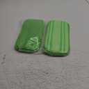 PowerMop Compatible Reusable Microfiber Pads For For Effective Dirt and Stain Removal (Green), Pack of 8