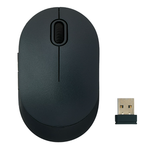 onn Wireless 5-button Mouse, 1600 DPI, 2.4 GHz USB-A Dongle, Gray