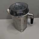 Stainless Steel Container 64oz, Compatible with 5200 5000 6300 Vm0103 Vm0197 E310 A2500 Classic/Commercial etc Series Blender, 64oz Stainless Steel Pitcher Jar Cup,