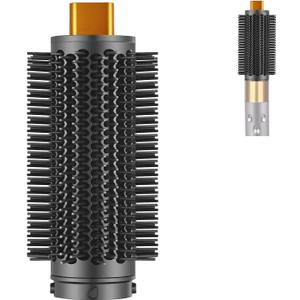 Upgraded Round Brush Attachment for Dyson Airwrap HS01 HS05 HS08, Round Volumizing Brush for Dyson Air wrap Accessories, for Smooth Styling Adds Volume Curls