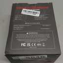 Bluetooth 5.4 Hearing Protection Headphones with 1200mAh Rechargeable Battery, 120H Working Time, 30dB SNR, Ear Muffs with Larger Buttons for Easy Operation, Superior Stereo Sound Quality Black-Red