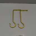 6 Inch 2 Pack Heavy Duty Outdoor Plant Hangers for Hanging Baskets, Iron Plant Brackets for Hanging Plants Outside, Metal Plant Hooks Plant Wall Hooks for Hanging Lantern, Bird Feeder (Black)