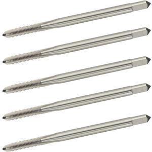 5pcs No 2-56 UNC HSS Machine Tap, 2 x 56 UNC Right Hand Thread Tap