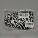 Zebra Skirt for Women Casual Y2k Skorts Mid-Waisted Front Split Pencil Bodycon Skirts with Shorts Underneath M, Zebra
