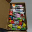 CZWZ 20Pcs Mini Multicolor Pens in One 4-in-1 Cute Pens Bulk for Kids, Fun Kawaii Ballpoint Pens for Birthdays and Children's Party Favors Gifts Teacher School Supplies