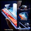 UniqueMe for iPhone 16 / iPhone 15 Screen Protector - [Military Grade Shatterproof & 9H+ Hardness] Screen Protector 15/16 Tempered Glass Full Coverage Protection, Easy Installation, 2 Packs