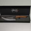 Chef Knife - Perfect Kitchen Knive. Japanese Knife for Cooking, Chopping. Japanese Style Knive for Home, Camping, BBQ. For Balance & Control