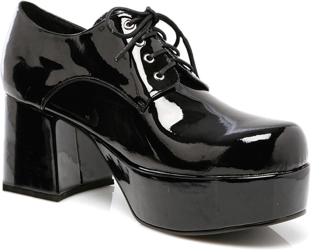 ELLIE SHOES Mens Pimp (Black) Adult Shoes Polyester Small (8-9) US