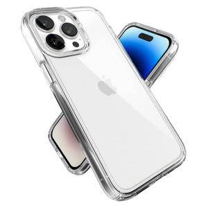 Speck Clear iPhone 14 Pro Max Case - Drop Protection with Scratch Resistant Dual Layer Slim Phone Case for 6.7 Inch iPhones 14 Pro Max - Anti-Yellowing & Anti-Fade Case - Gem Shell