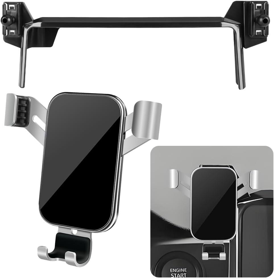 Car Phone Holder for Toyota Tacoma 2024 2025 and Toyota 4Runner 2025 [ 8-inch Touch Screen ] Auto Interior Accessories Best Cell Phones Mount Cellphone Mobile Cradle Charging Navigation Stand