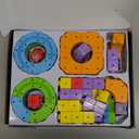 KlickRail Electric Train Set Flexible Race Track for Kids 4 6 7 8, 88 Pcs Car Track for Toddlers 3-5, Building Toy Train Track Gravity-Defying 3D Embedded Layouts & Motorized Car, STEM Easter Gift