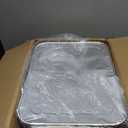 Alpha Living 6 Pack - Disposable Chafing Dish Buffet Set, Half Size Pans, Welded Body Food Warmers for Parties, Fuel Cans Complete Set, Warming Trays