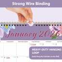 10 x 2026 Wall Calendar, 18 Monthly Wall Calendar from January 2026 to June 2027, Paper Desk Planner(11'' x 8.5''), Hanging for Teacher Family School Office Supplies