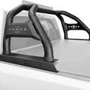 Tyger Auto Sport Bar Compatible with 2005-2023 Toyota Tacoma | TG-SB7T88028 | Textured Black | Light Mount | Roll Bar