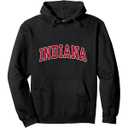 INDIANA  Throwback Design  Classic Pullover Hoodie ( L)