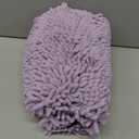 OLANLY Toilet Rugs U-Shaped 24x20, Extra Soft Absorbent Chenille Contour Bathroom Rugs for Toilet, Dry Quickly, Machine Washable, Non-Slip Bath Mat, Lavender