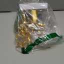 Christmas Stocking Holders for Mantle 3D Reindeer Stocking Hangers Hooks Mantel Garland Clips Metal Grips for Xmas Fireplace Decorations (Set of 2, Gold)