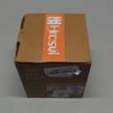 Butter Crock With Water Line for Countertop, French Dish With Lid, Ceramic Keeper for Fresh Spreadable Butter, Container Holder for Kitchen and Home Decor, White