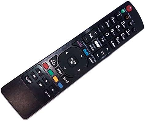 Replaced Remote Control Compatible for LG 50PM9700UA AKB72915280 47LW5300-UC 50PV450C 47LM4600UC LED HD TV