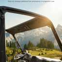 Overhead 6.5" Speaker Pods Roof Liner for Ranger XP 1000 / Crew | Front Roof Full Enclosure Speaker Box for Polaris Ranger XP 1000 / Crew 2017-2025 Accessories, All-Weather Protection