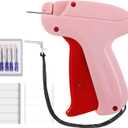 Tagging Gun for Clothing- Includes 6 Needle,Comes with 500 Black & 500 White Fasteners,Retail Hang Tag Gun for Shops, Boutiques, Warehouse and Yard Sale Hang Price Tag Gun.(Pink)